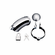 Total Submission Chastity Cock Cage Silver One Size Stainless Steel