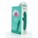 Touch The Rabbit Rechargeable Silicone Vibrator Teal 6" Silicone