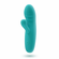 Touch The Rabbit Rechargeable Silicone Vibrator Teal 6" Silicone