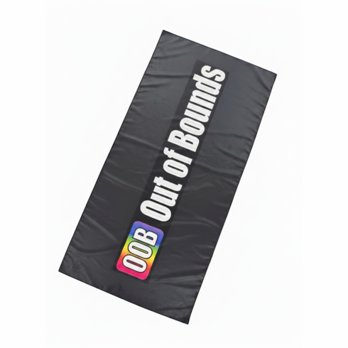 Towels - Microfiber w/Bag Black 31" x 59"