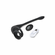 Trinity Men Vibrating Rechargeable Silicone Cock Ring with Anal Stimulator Clear 6.7" Silicone Remote