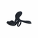 Triple Motor Silicone Cock Ring Black One Size Silicone