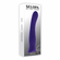 Trixxie Rechargeable Silicone Vibrator  Purple 5.7" Silicone