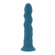 Tsunami Rechargeable Silicone Realistic Vibrator with Remote Blue 7.2" Silicone Remote
