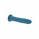 Tsunami Rechargeable Silicone Realistic Vibrator with Remote Blue 7.2" Silicone Remote
