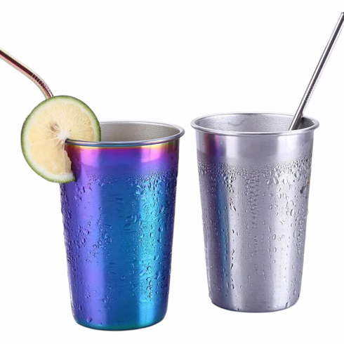 Tumbler - Stainless Steel Rainbow 10 oz