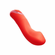 Turbo Curve Rechargeable Silicone Vibrator Orange 5.5" Silicone