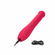 Turbo Glide Sensation Rechargeable Silicone Massager  Pink 8" Silicone