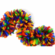 Turkey Feather Boa 10-14" - Sectional Rainbow Mix 6'
