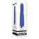 Twisted Temptation Rechargeable Silicone Vibrator Blue 4.7" Silicone