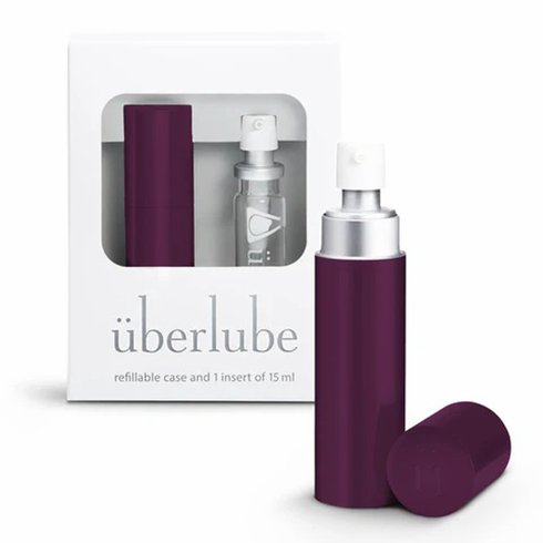 Uberlube Good-To-Go Eggplant .5 oz Silicone