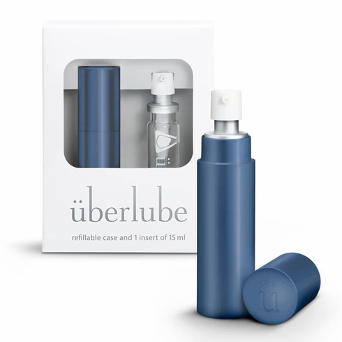 Uberlube Good-To-Go Navy .5 oz Silicone