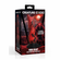 Vibra Beast Vibrating Silicone Dildo  Red/Black 6.6" Silicone