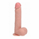 Vibrating and Rotating Cock Beige 8" PVC