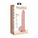 Vibrating Cock Beige 7" PVC