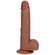 Vibrating Cock Brown 7" PVC