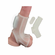 Vibrating Power Sleeve Sleek Fit White One Size TPE/TPR/ABS