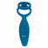 Vibrating Silicone Rechargeable Prostate Stimulator with Cock & Ball Ring Teal 5.3" Silicone