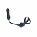 Vibrating & Thrusting Silicone Rechargeable Tri O Cock Ring with Prostate Stimulator Black 5.3" Silicone