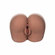Vibrating Twerking Rechargable Masturbator Brown TPE/TPR/ABS