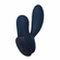 Vick Neo 2 Rechargeable Silicone Warming Dual Stimulating Prostate Vibrator with Remote Navy 4.5" Silicone App