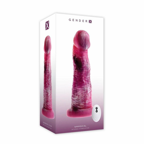 Whimsical Rechargeable Silicone Multicolor 6" Remote