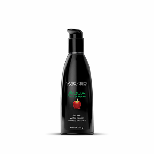 Wicked Aqua Flavored Lube 2 oz Candy Apple Water