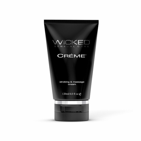 Wicked Creme Stroking and Massage Cream 4 oz Water