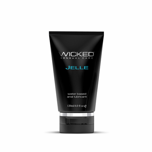 Wicked Jelle Anal Gel Lube 4 oz Water