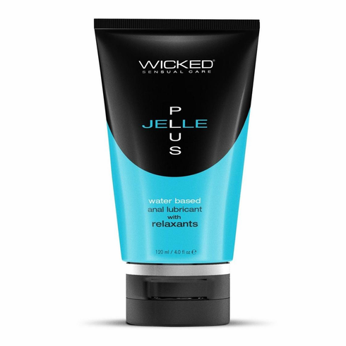 Wicked Jelle Plus Anal Relaxant 4 oz Gel