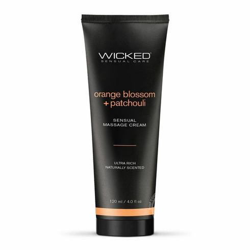 Wicked Sensual Massage Cream 4 oz Orange Blossom