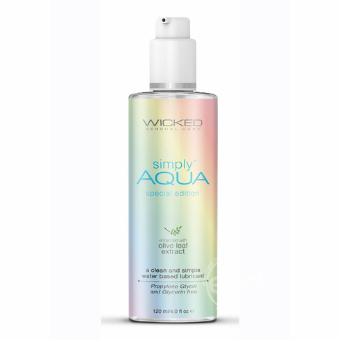 Wicked Simply Aqua with Olive Leaf 4 oz Water