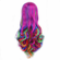 Wigs - Long Curly  Rainbow 27.5"