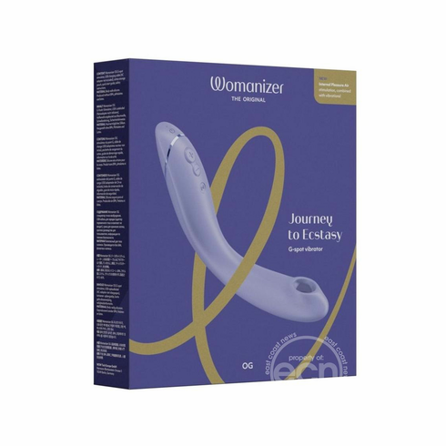 Womanizer OG G-Spot Vibrator Lilac 7" Silicone