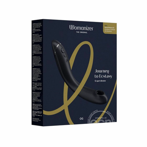 Womanizer OG G-Spot Vibrator Slate 7" Silicone