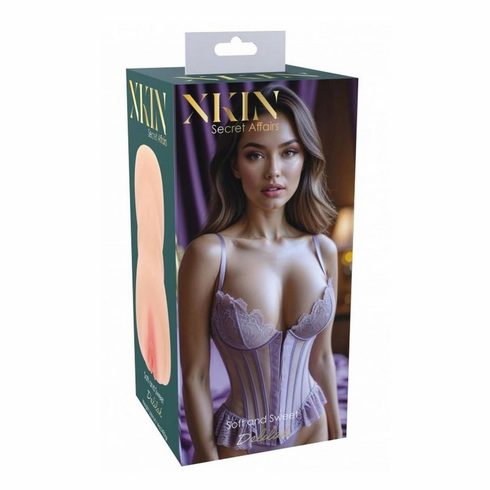 XKIN Secret Affairs Masturbator Delilah PE/TPR/ABS Beige 5.9"