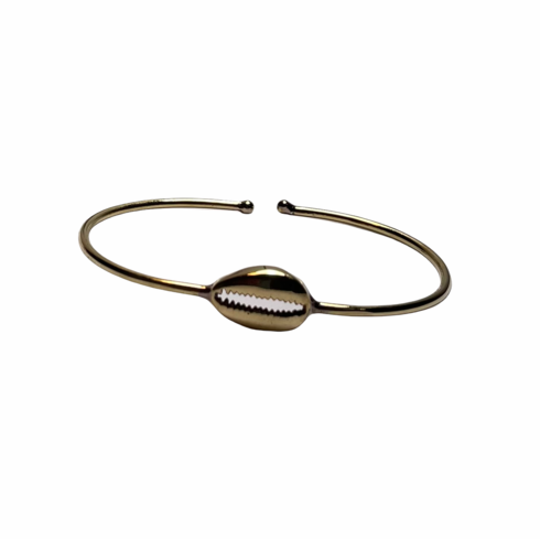 Small Cowrie shell cuff Bracelet