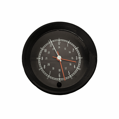 Corvette Clock (with Plastic Bezel) 1965-67