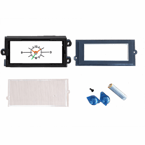 Mustang Clock Kit (White Face) 1971-73