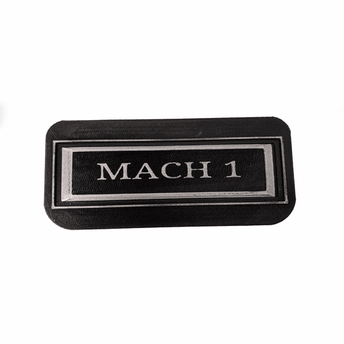 Mustang Delete Plate 1971-73