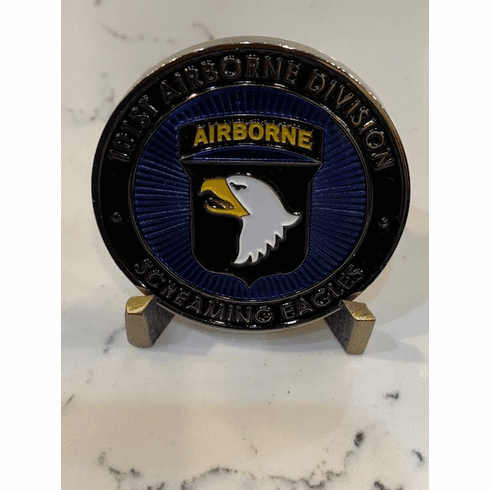 101st Airborne Division Screaming Eagles Coin