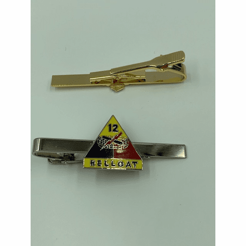 12th Armored Division Hellcat Tie Bar