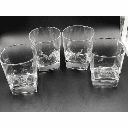 4 Air Force Wing Rock Glasses