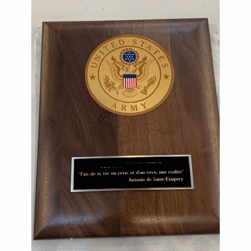 4" Logo Plaque