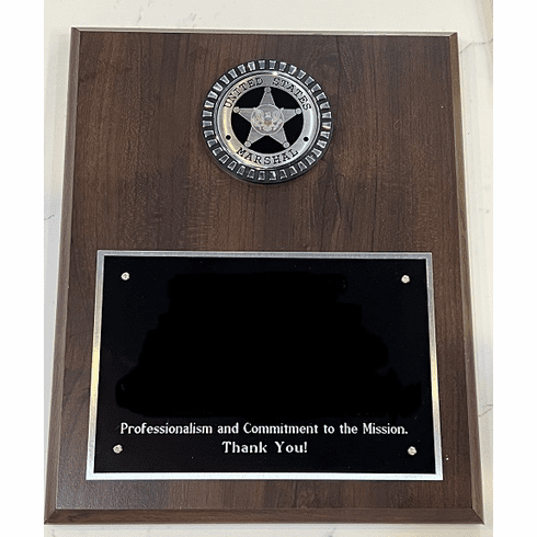 8"x10" Plaque with Engraving