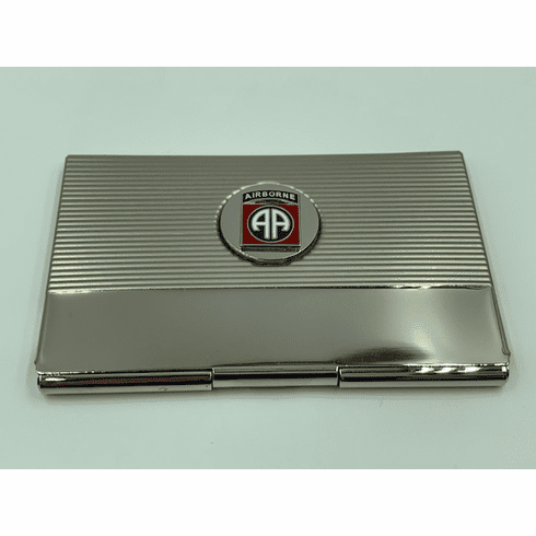 82nd Airborne Business Card Case