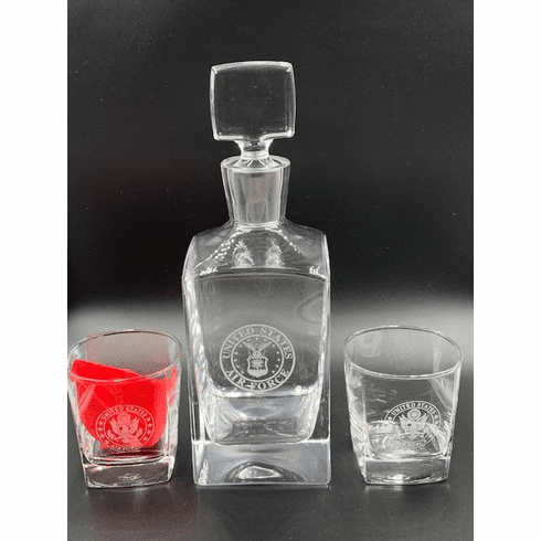 AF Decanter with 2 Glasses
