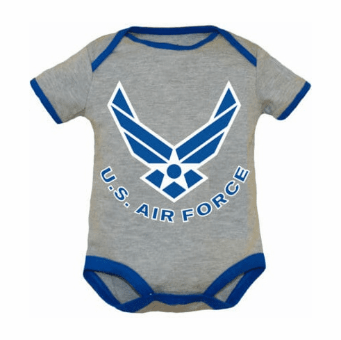 Air Force Wing Baby Bodysuit