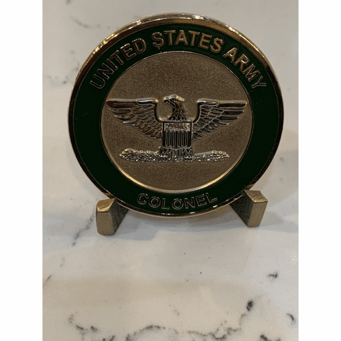 Army Colonel Coin