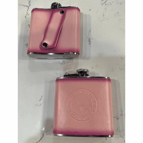 Army Flask Pink